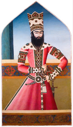 Portrait of Hasan 'Ali Mirza Shuja al-Saltana